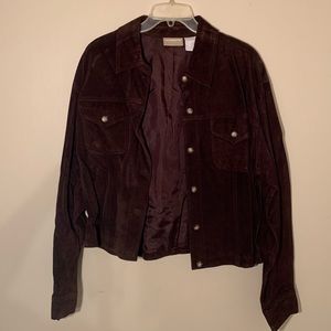 Suede jacket